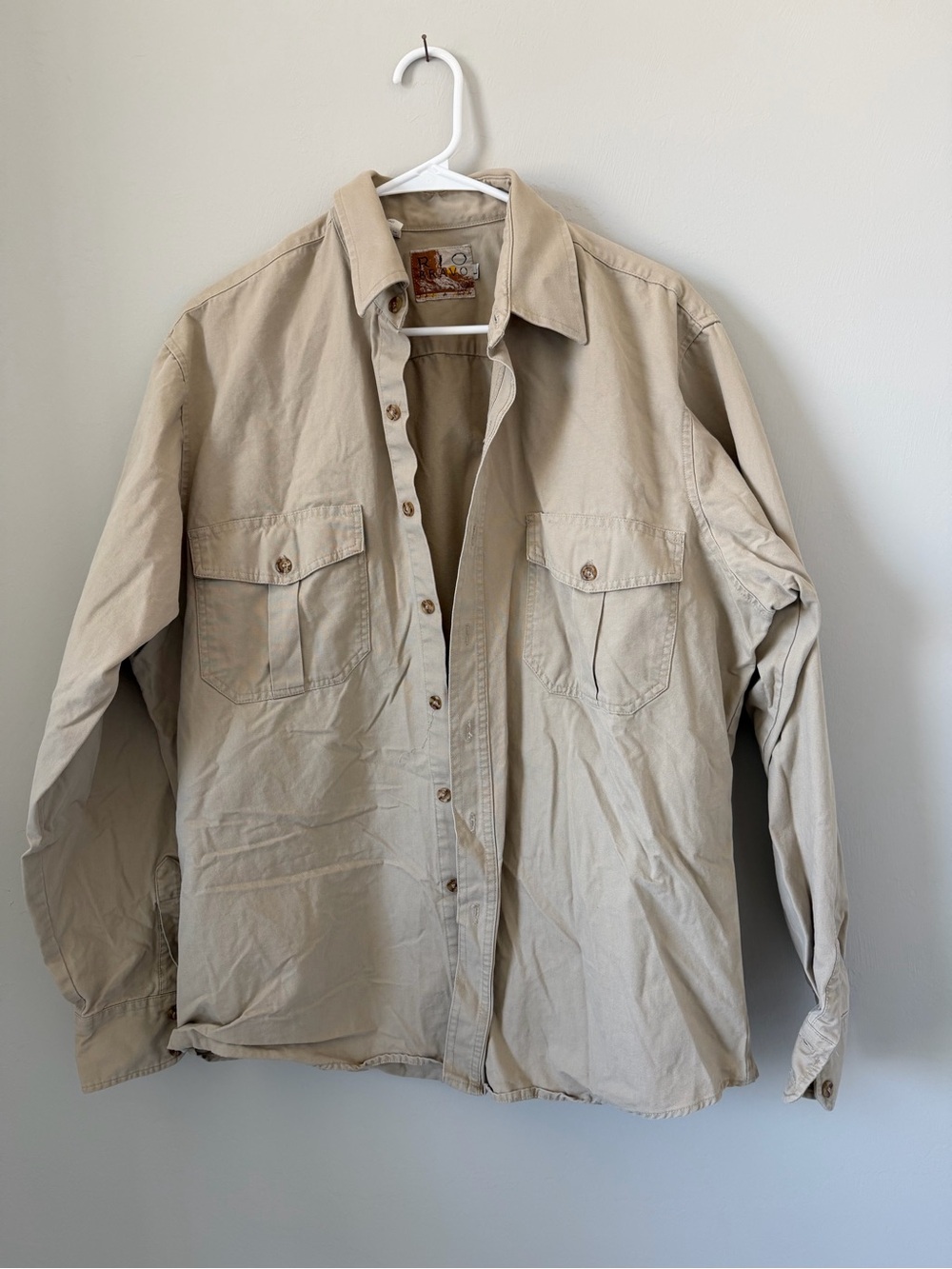 Vintage Rio Bravo Men’s Large Utility Button-Up Shirt